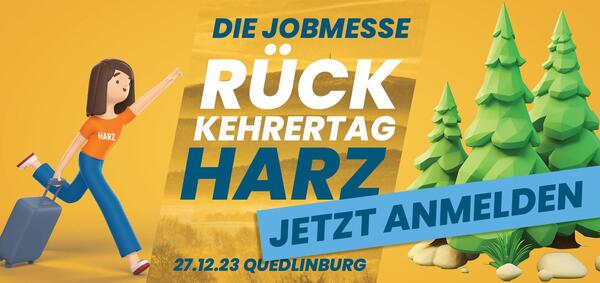 Bild vergrößern: Rckkehrertag Harz 2023 Jetzt Anmelden