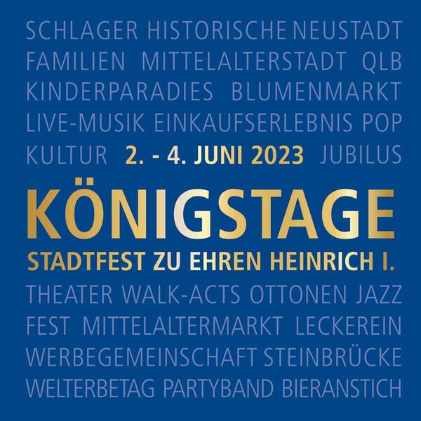 Bild vergrößern: Königstage 2023 Vorabgrafik