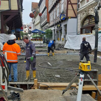 Bild vergrößern: Brücke Mühlgraben Betonage