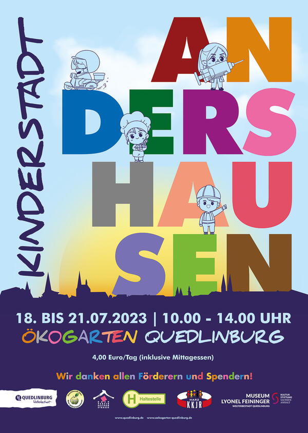 Bild vergrößern: Kinderstadt Andershausen Plakat 2023