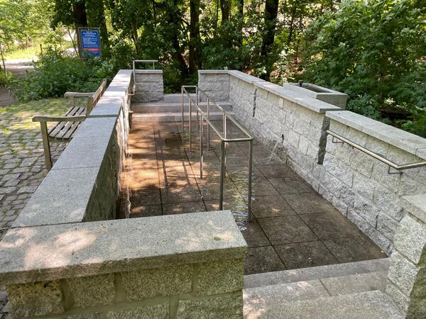 Bild vergrößern: Kneippbecken Bad Suderode