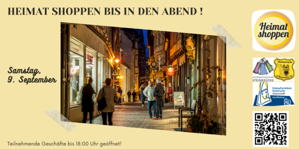 Bild vergrößern: Heimat shoppen 2023