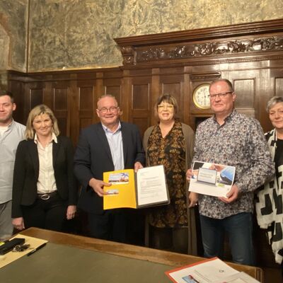 Unterzeichnung Vereinbarung Quedlinburg Geschenkgutschein