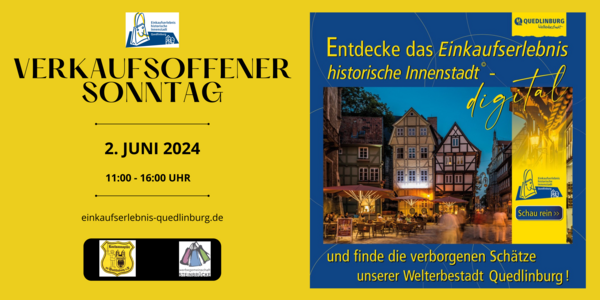 Ankndigung Verkaufsoffene Sonntage 2023