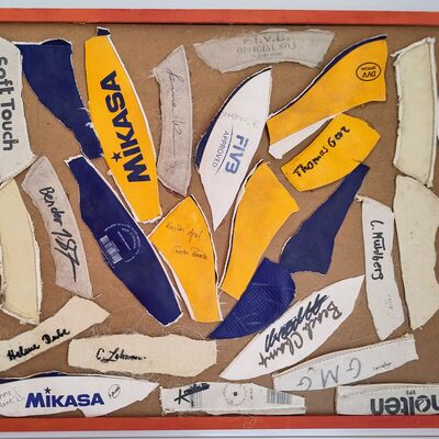 Ausstellungsstücke Rezeptstein eines Zauberers