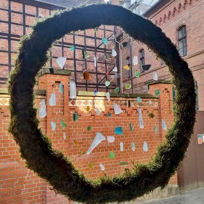 Ausstellungsstücke Rezeptstein eines Zauberers