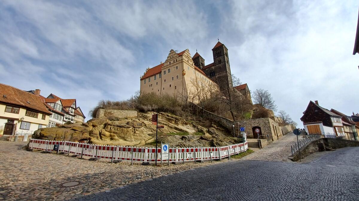 Stiftsberg - Absperrung