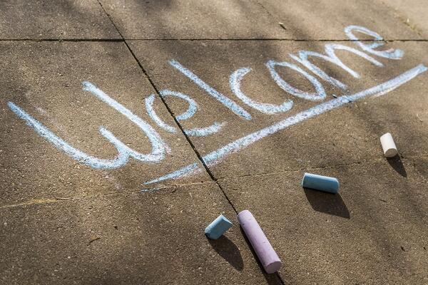 Bild vergrößern: Welcome