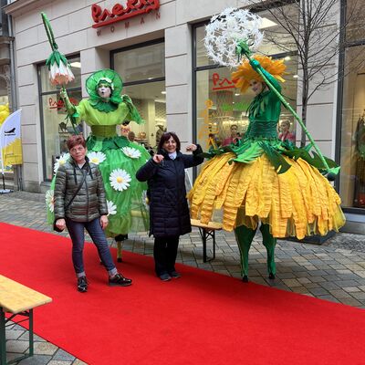 Bild vergr&ouml;&szlig;ern: Modefr&uuml;hling in der Steinbr&uuml;cke
