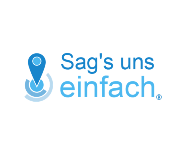 Bild vergrößern: Logo Sag's uns einfach