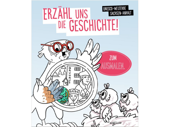 Malbuch Welterbe Sachsen-Anhalt