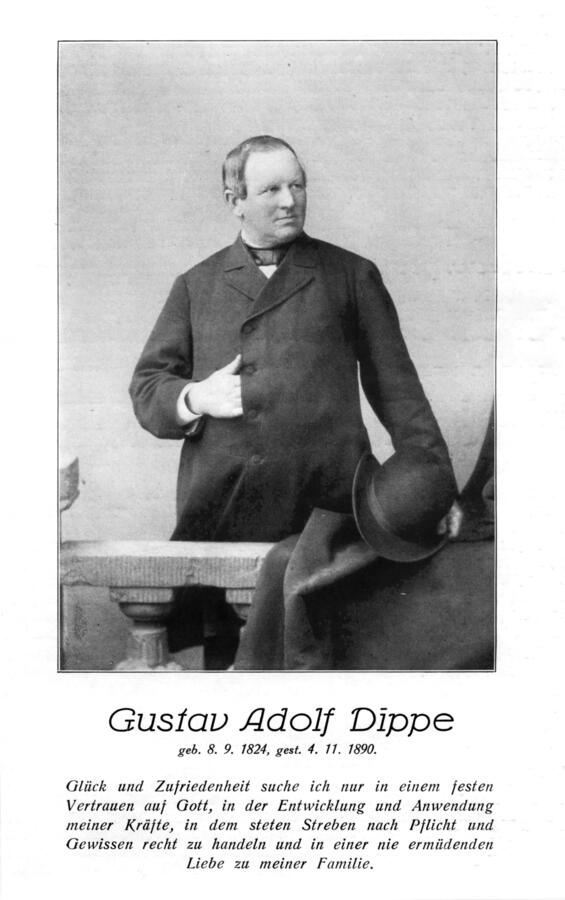 Bild vergrößern: Gustav Adolf Dippe
