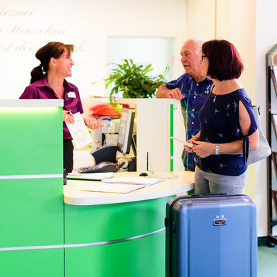Bild vergrößern: Paracelsus Harzklinik Reception