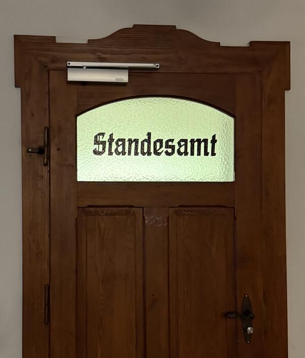 Bild vergrößern: Standesamt