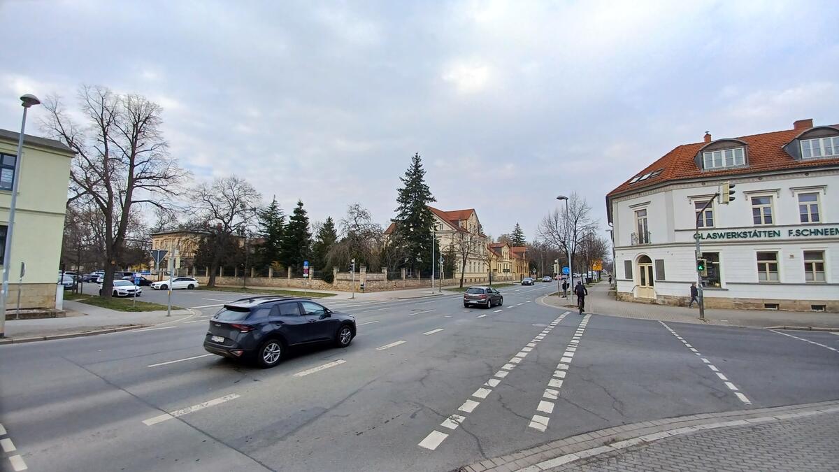 Kreuzung Harzweg-Stresemannstrasse