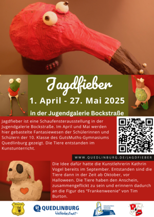Bild vergrößern: Jagdfieber Ausstellungsposter