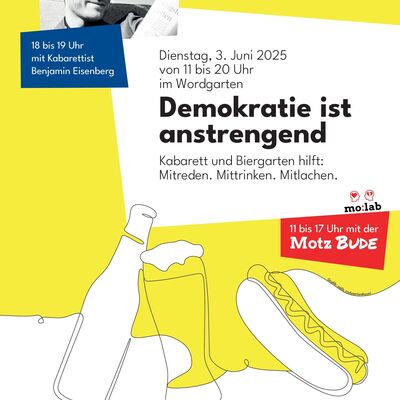 Biergarten der Demokratie