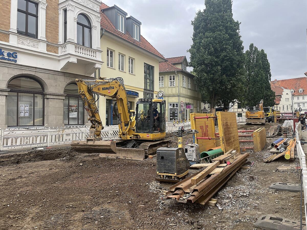Baustelle Steinweg
