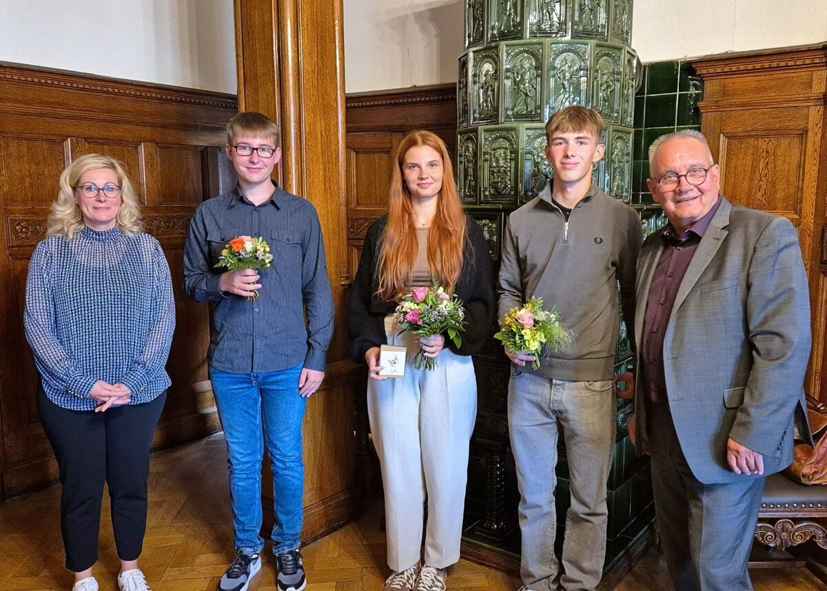 Ausbildungsstart bei der Welterbestadt Quedlinburg