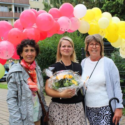 Erzieherinnen und Kitaleitung Süderstadt Kita Süderstadt Anne Frank