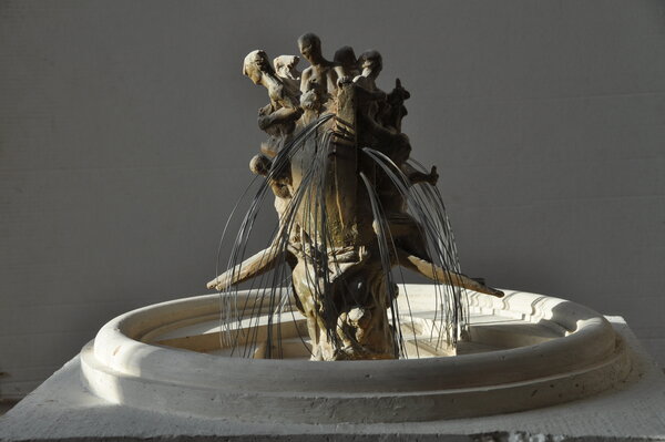 Bild vergrößern: 3D-Modell des Brunnens von 1990 nach Prof. Wolfgang Dreysse