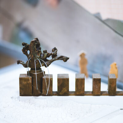 Bild vergrößern: Aufnahmen aus der Werkstatt von Prof. Dr. Dreysse