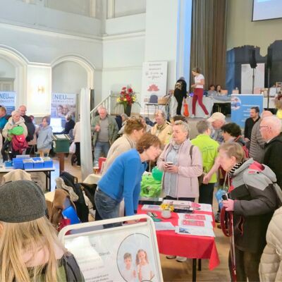 Die diesjährige Gesundheitsmesse konnte erneut eine hohe Besucherresonanz verzeichnen.