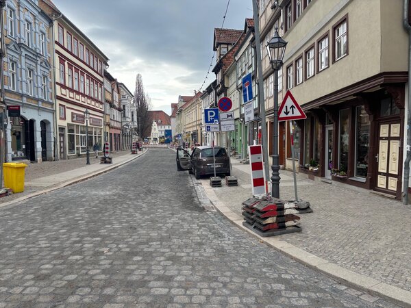 Bild vergr&ouml;&szlig;ern: Steinweg 1. Teilbereich fertig