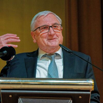 Bild vergr&ouml;&szlig;ern: Ehrengast in diesem Jahr: Michael Richter, Finanzminister des Landes Sachsen-Anhalt.