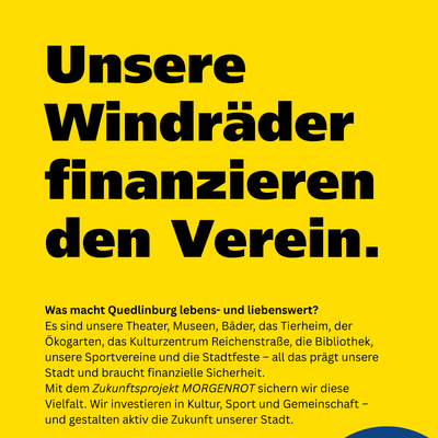 Plakat Vereine finanzieren