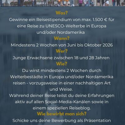 OWHC Reisestipendium Story