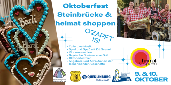Oktoberfest und heimat shoppen 2026