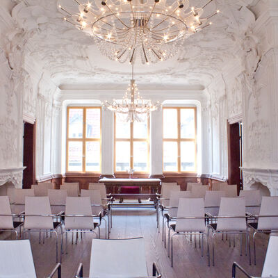 Bild vergrößern: Trauzimmer Palais Salfeldt