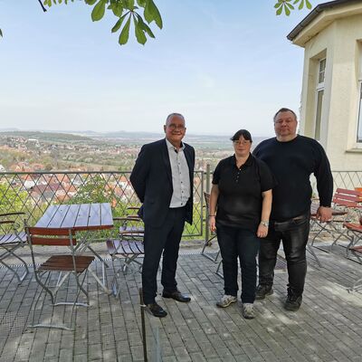 Bild vergrößern: Unternehmensbesuche OB April 2022